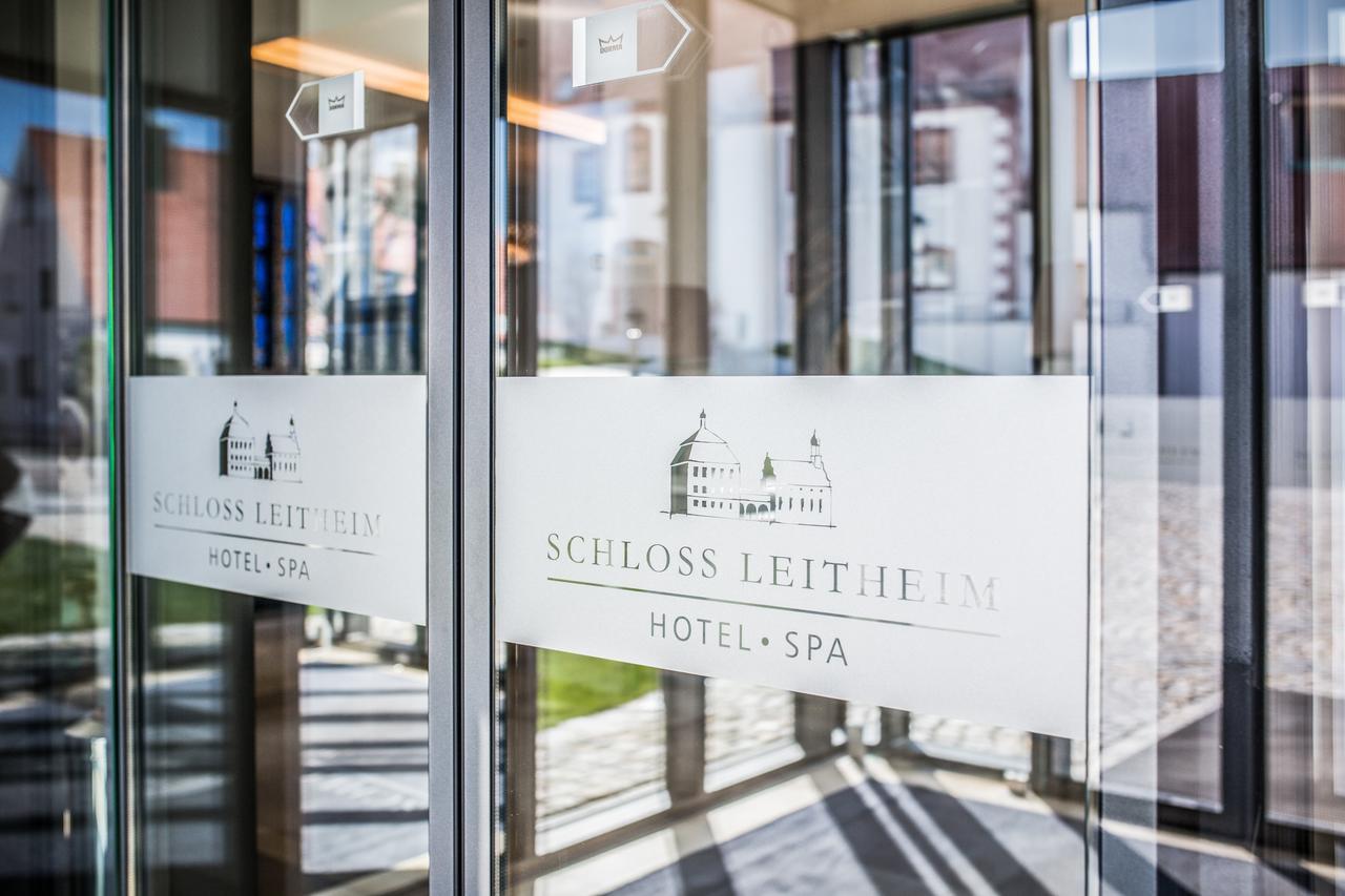 Hotel Schloss Leitheim Bagian luar foto